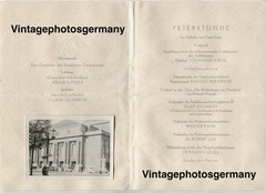G2114 document with photo 1943 100 years Berlin Schutlheiss brewery beer