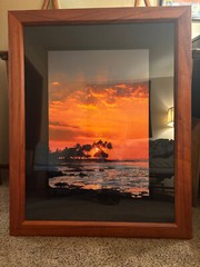 Kona by Peter Lik Fine Arts Koa Wood Frame Mint Condition Big Island of Hawaii