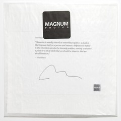 SIGNED Matt Black Photo – Snowstorm, Maine 2019 – 6×6″ Magnum Square Print 6×6″