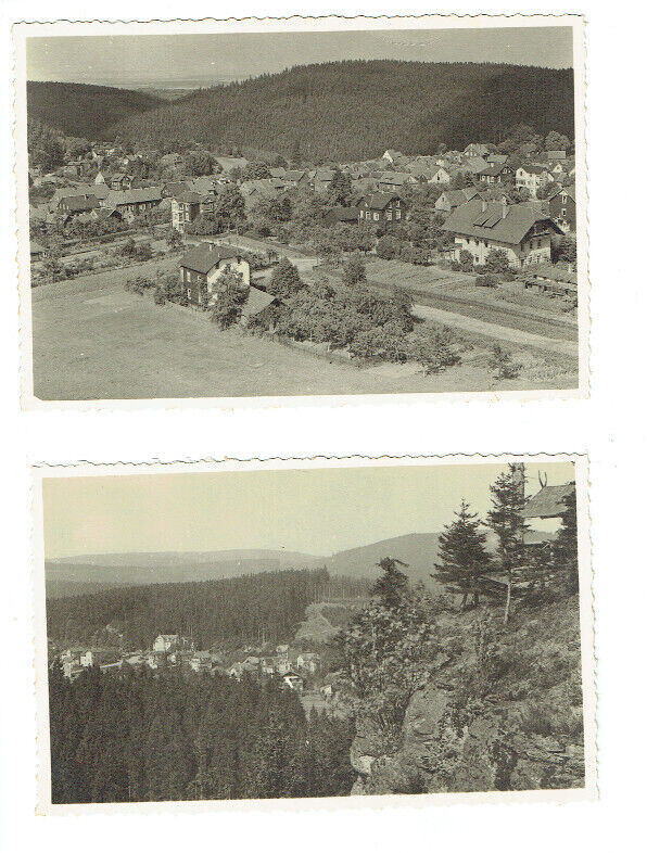 Finsterbergen/Thuringia – 2 old photos