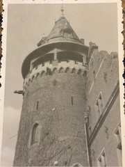 🏰Bundle Lot 8 Photos Beautiful Castle Krickenbeck Nature Lake 1954 Very Good SW 7×10
