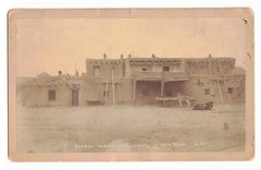 J L Clinton / Pueblo Indian Dwellings San Juan N.M New Mexico 1890