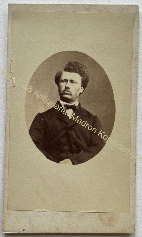 César Masserini Photographe France Italie cdv vintage album ca 1865 Lyon