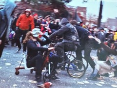 Janine Gordon Photograph 60″x72″ C-print Edition Grid Bike Kill Signed Fine Art
