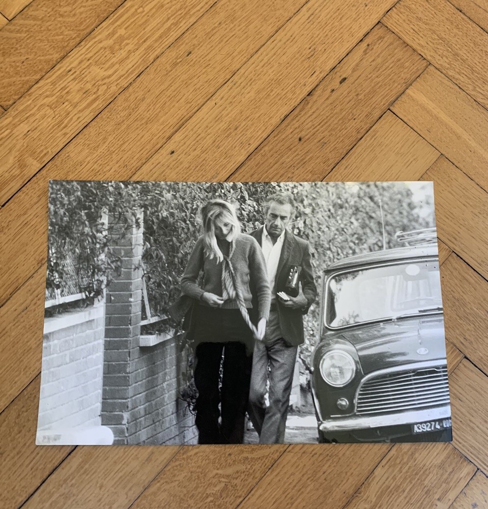 1970 Yves Montand Photography 30 X 20 Cm