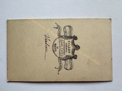 orig. CDV Photo Photograph Picture Old Circa 1865 Verdun France Tirage Albums