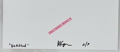 Kendall Messick Signed “Untitled” A/P (Artists Proof) 8” x 10” B/W Photograph