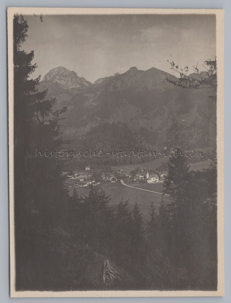 Bayrischzell 1920 – Local View – Old Photo