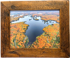 Thousand Island, Cisco Chain, Watersmeet, U.P. MI, Aerial Photo. Frame Optional.