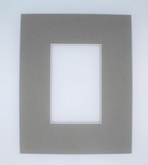 8 x 10 , White Core Single Matboard for 4 x 6