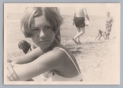 Beautiful Portrait of Young Woman – Vintage Photo 1960s
