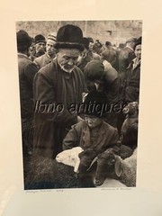 SELLING SHEEP IN KASHGAR MARKET.ORIGINAL SIGNED SILVER PRINT BY LARRY SNIDER
