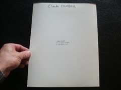 CLAUDE CHABROL Film Director FRENCH NEW WAVE Original Photograph by Jerry Bauer
