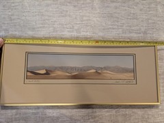 Louis J. Spear Original Panoramic «Death Valley» Photograph – Framed 20″ x 8″