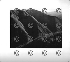 BOOK PLATE B&W Photo MORLEY BAER Nacimiento Road, 1969 / High Garrapatas 9X9.5″