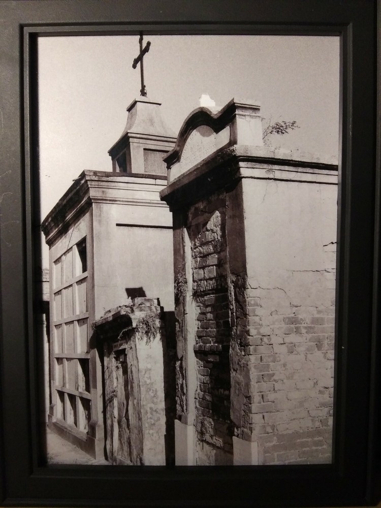 fine art B&W prints – New Orleans St. Louis Cemetery #2. 5×7 in.