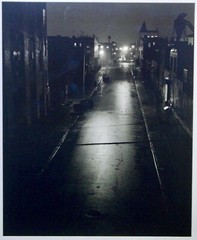 Fine Art Photo- Framed Signed Tyco Lewis- Grotten – Rainy Street at Night 2000