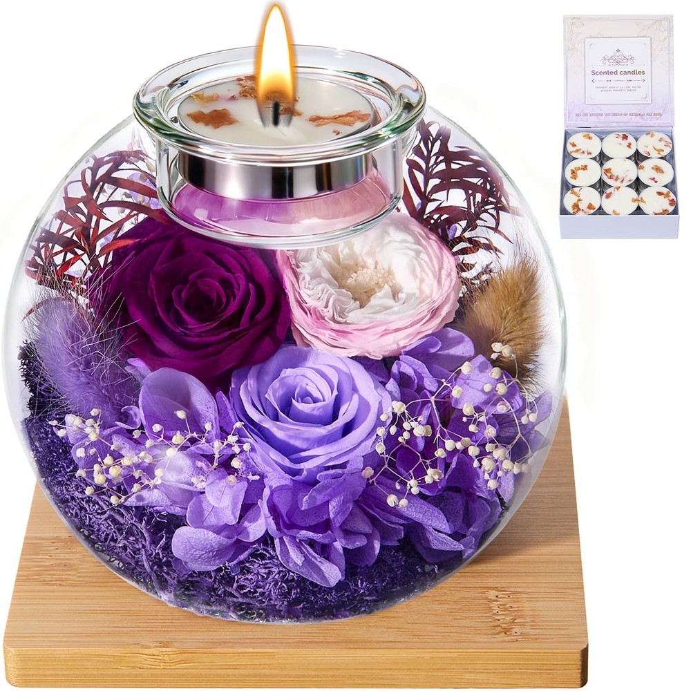 Gifts for Mom Birthday Gifts for Women Grandma Preserved Flowers for Delivery…