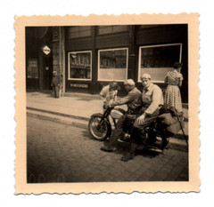 Original Vintage Photo Men Motorcycle Vintage Old Picture Motorcycle