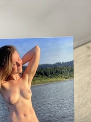 Contemporary Artistic Nude 4×6 Photograph Fine Art Color Print Female Study