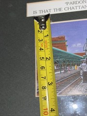 Matted Pictures of Chattanooga Choo Choo Station And Engine Tennessee 8”x11.5”