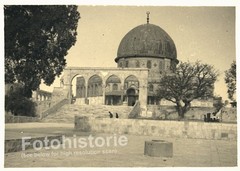 Photo: Palestine Jerusalem Dome of the Rock Temple Mount Dome Architecture 1932 Israel