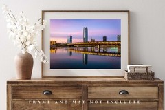 OKC Photography Print: Oklahoma City Skyline Scissortail Park Picture Photo