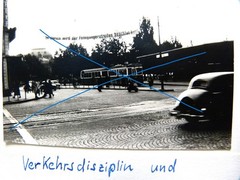 Old Photo Album from 1953, Switzerland Travel, Cars, Tram, Technology, Zurich, Freiburg