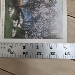 Lithograph. NOS. Currier & Ives. Four Seasons. Set Of Four Prints. American.