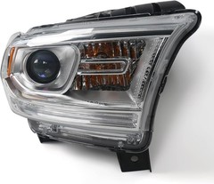 Halogen Headlight Assembly Compatible with Dodge Durango 2014-2020 Replacement C