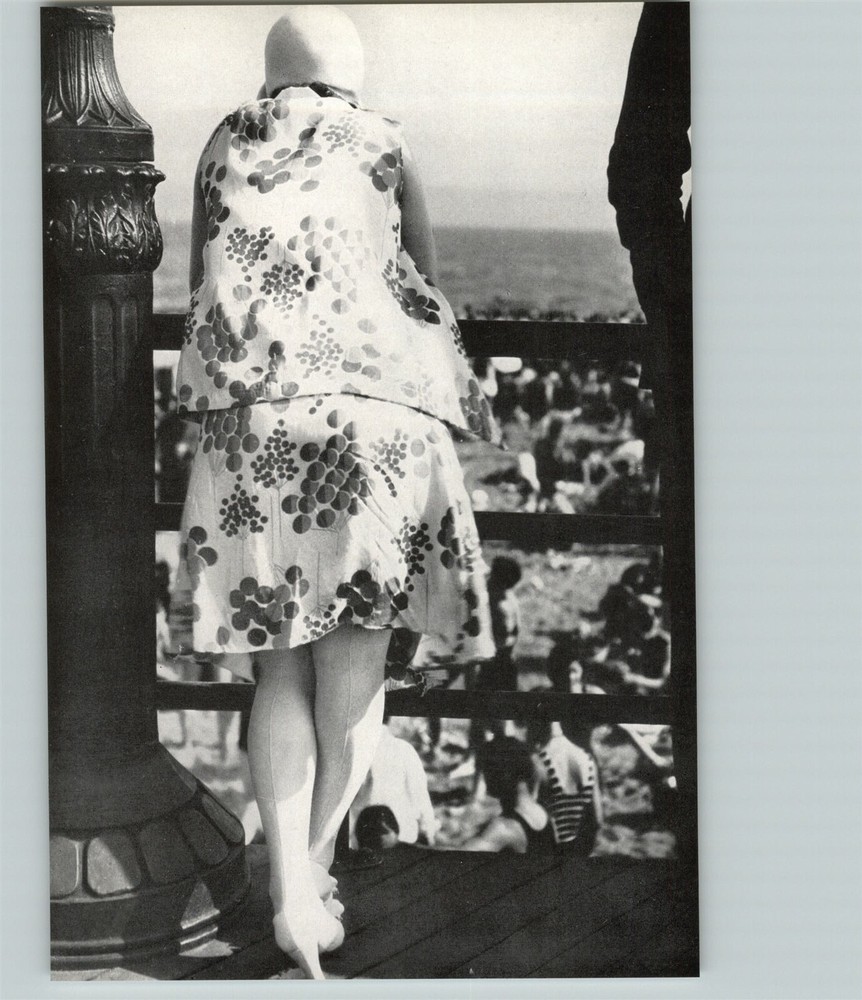 1938 Walker Evans Vintage Americana Coney Island Boardwalk Lady Photo Gravure