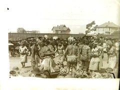 Rare Antique Photograph Glass Negative Indian Dance Coleville WA 1892 G F Hyde