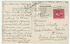 82403 – Young Man – Photo as Postcard, Rahway NJ (USA) 14.10.1914 to Berlin
