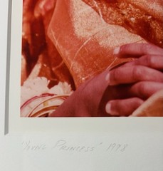 Color Photograph Young Princess by Lisa Kristine Framed Signed