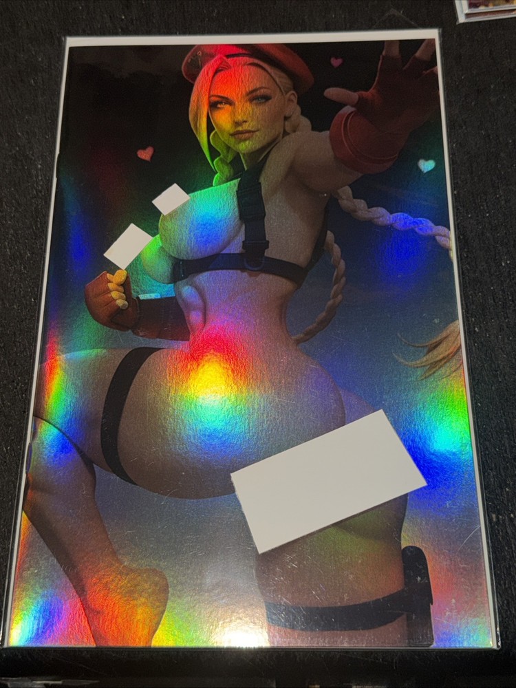 Street Fighter Cammy Cosplay Bangers Virgin FOIL Cover Ltd 10 Extremely RARE 😢