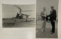 Aviation Pioneer Igor SIKORSKY Piloting The Vought-Sikorsky VS-300 Helicopter