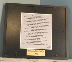 Inspirational «Encased in God’s Fog» Framed Art Photo Double Matted Heavy…