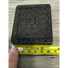 Antique Civil War Ambrotype Young Woman Portrait Ornate Union Case