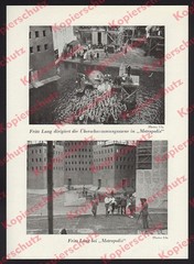 Metropolis Fritz Lang backdrops shooting UFA film science fiction Berlin 1927
