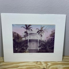 Niki Butcher Key West 1983 Photo Print Signed 41/250 Hand Colored 10×14″ FL Art