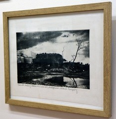 Hudson Cement Factory, NY, 2018–19, Photogravure, 9 x 11 in by Melanie Gonzalez