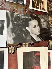 Large Lot Original Fashion Photography Prints Portraits B&W Color Art 20Pc Photo