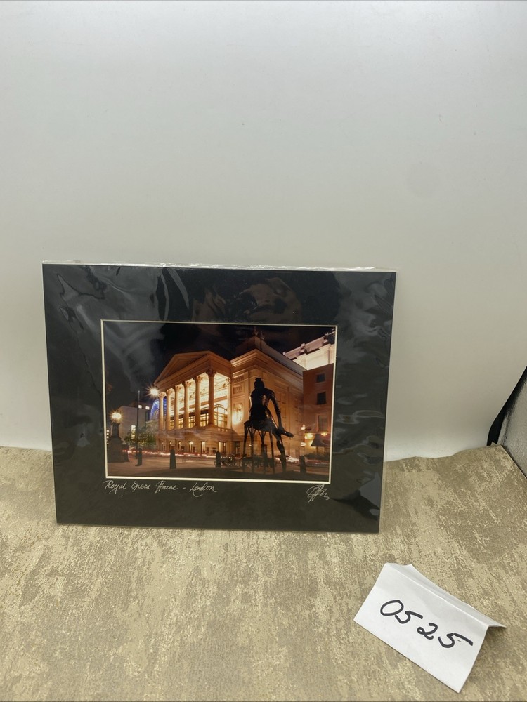 London Royal Opera House photo by Hugh Sun-Matted~Limited Edition 8”X 10” Matted