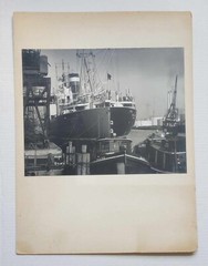 Hamburg Ship Great Lakes Tugboat River Rouge Detroit MI Photograph 1950-70s