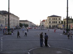 Mario Strack-Odeonsplatz limited photograph original signed Munich Munich Pictures
