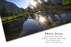 Yosemite Photography Print: California National Park Merced River Nature Photo