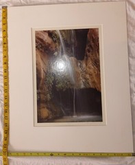 LARRY N. OLSON 1981 SIGNED PHOTOGRAPH LIMITED 2/100ELVES CHASIM GRAND CANYON
