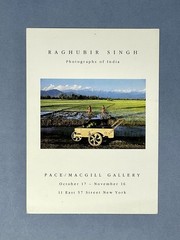 Raghubir Singh (1942-1999) Art Announcement Card – Photographs Of India