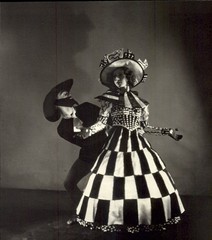 1985 1935 George Platt Lynes Dreams American Ballet Check dress Ballet Art Photo