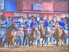 RARE Artist Photographer Catie Moore Signed Photo Filter Framed Art Rodeo 2013